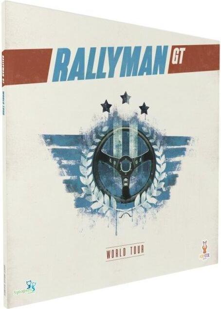 Actual product image Rallyman GT: World Tour, board game, for 1-4 players, from 14 y. (DE expansion) (German)