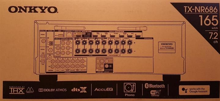 Produktbild Onkyo Tx-Nr686 (7.2 Kanal, MW, FM)