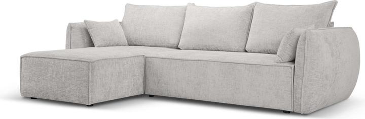Actual product image Micadoni Left Corner Sofa With Bed Function And Box, "Kaelle", 4 Seats, 252x165x87Made in Europe (Corner sofa)