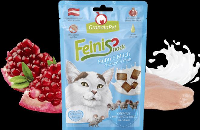 Produktbild Granatapet FeiniSnacks Huhn & Milch 50 g (Adult, 1 Stk., 50 g)
