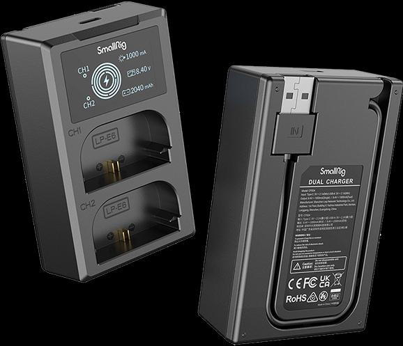 Image du produit SmallRig LP-E6NH Kit batterie et chargeur pour appareil photo 3821 (Batterie)