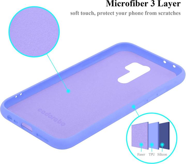 Actual product image Cadorabo TPU Liquid Silicone Case Cover (Xiaomi Redmi 9)
