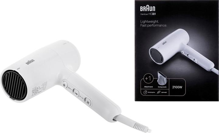 Actual product image Braun HD 2.1