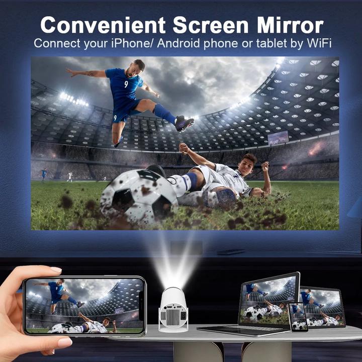 Image du produit Yuwanet Mini Projektor HY300 Pro (HD, 160 lm)