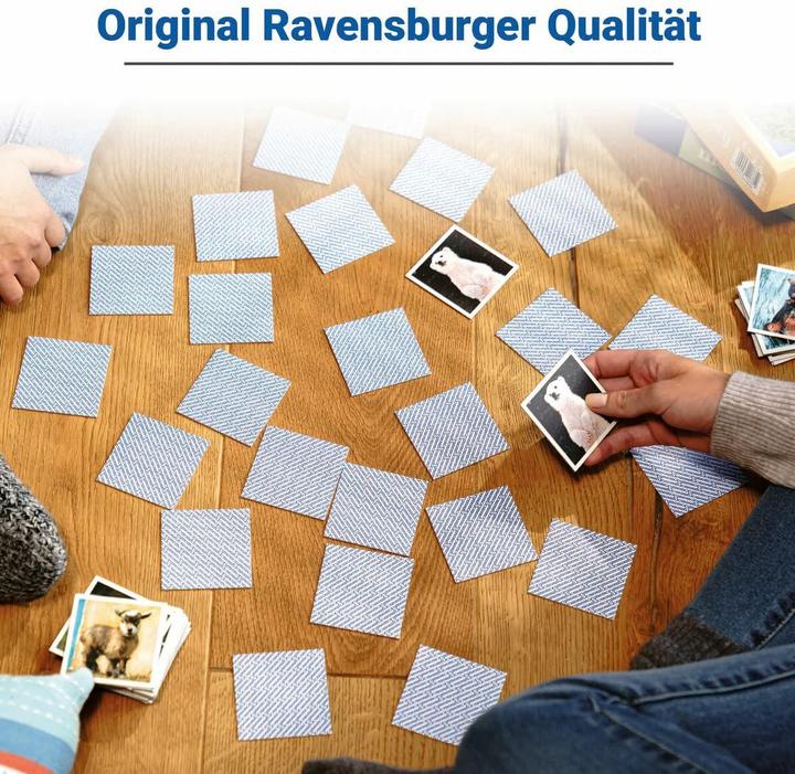 Produktbild Ravensburger Memory Tierkinder (Dänisch, Niederländisch)
