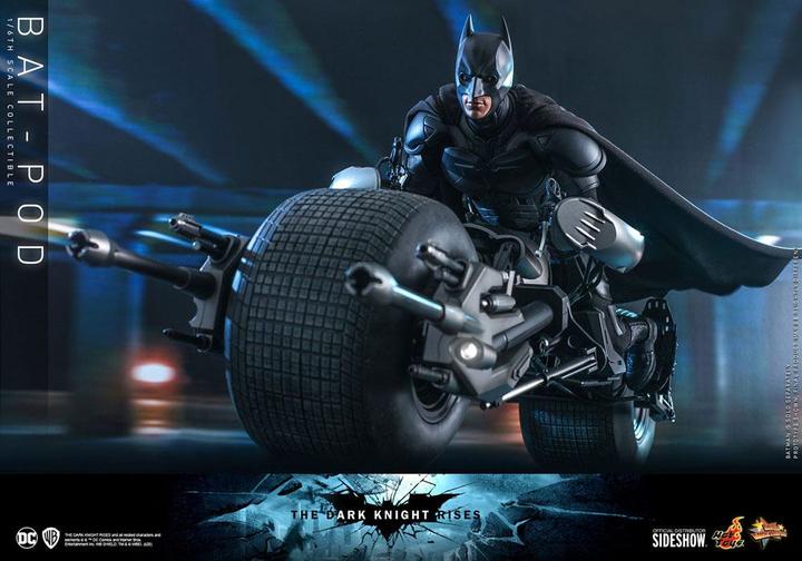 Actual product image Hot Toys Batman - The Dark Knight Rises "Bat-Pod" Movie Masterpiece Vehicle