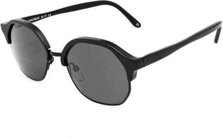Actual product image L.G.R Unisex sunglasses ZANZIBAR-BLACK-22 Ø 50 mm