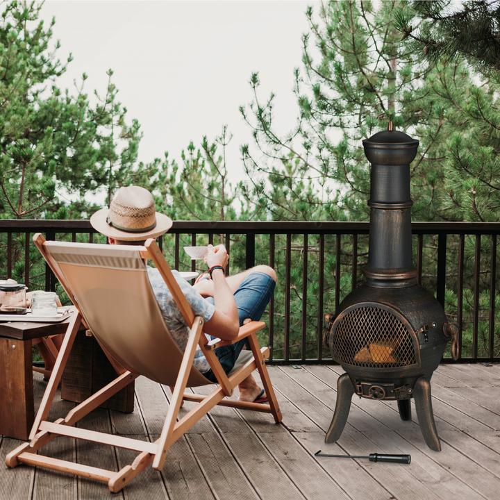 Produktbild Relaxdays Terrassenofen