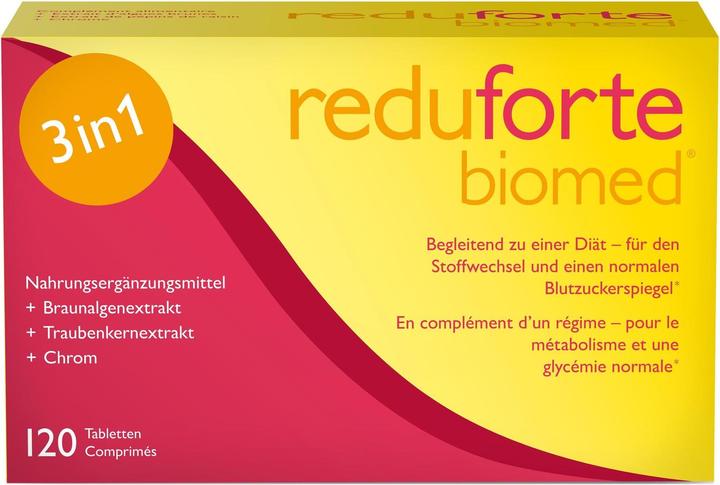 Actual product image Biomed Reduforte (120 Piece, Pills, 163 g)