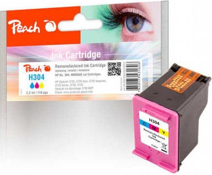 Actual product image Peach Ink HP N9K05AE, No 304 (Color)