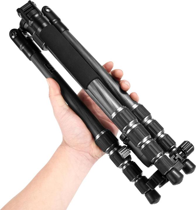 Actual product image Kingjoy G22C+G00 Carbon Tripod (Carbon)