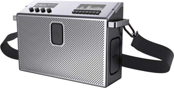 Produktbild Mondo by Defunc Large Bluetooth Speaker, Metal Gray (8 h)