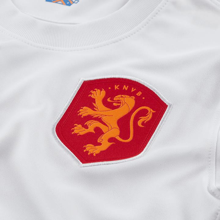Actual product image Nike Nederland 2022 Stadium Uit Voetbalshirt voor kids - Wit - Maat M (M)