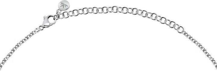 Actual product image Morellato Passioni Neck +White Crystal (Stainless steel, 38 - 45 cm)