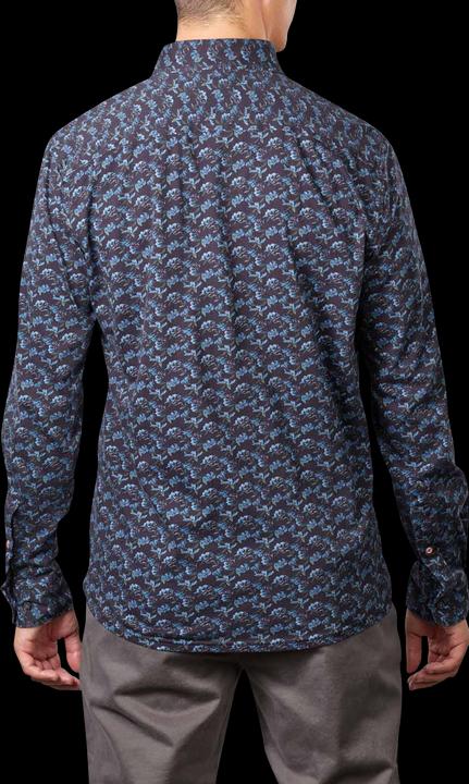 Produktbild Cinque Long Sleeve Cispace L Shirt Flower Print Navy (S)