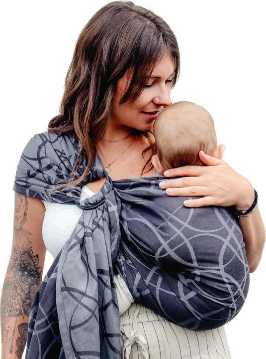 Produktbild Hoppediz Babytragetuch Ring-Sling kbA-Qualität (2 m)