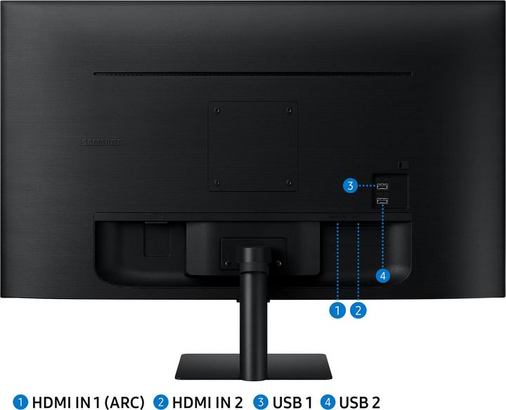 Produktbild Samsung 27" Smart Monitor M50C (1920 x 1080 Pixel, 27")