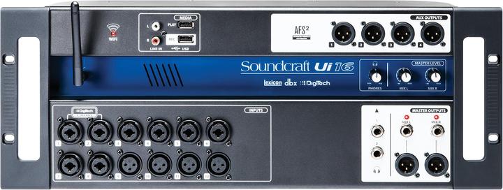 Actual product image Soundcraft Ui16 (Studio- and Livemixer)