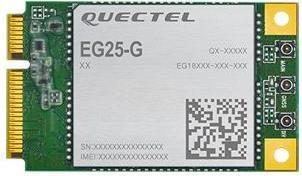 Actual product image Quectel EG25-G - Mini PCIe IoT/M2M-optimized LTE Cat. 4 Module