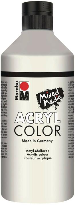 Marabu Acryl Color (White, 500 ml)