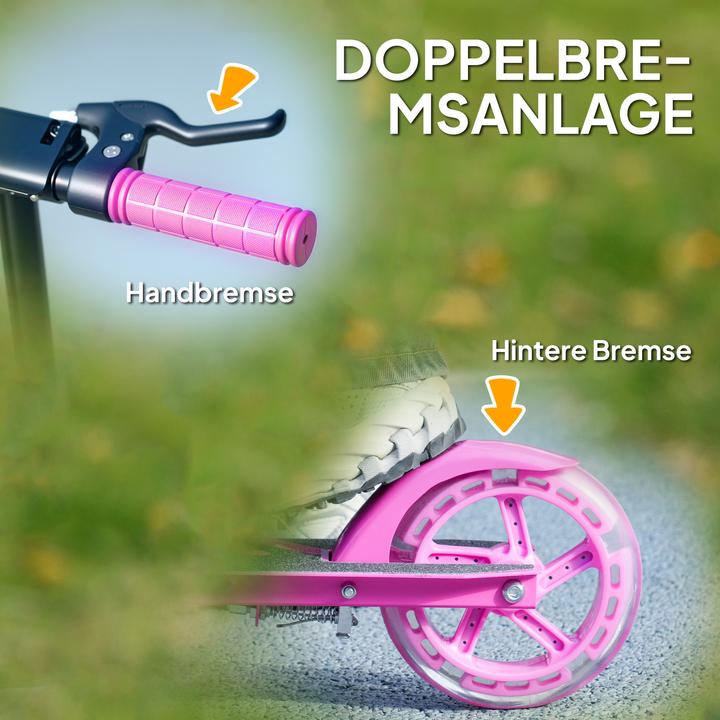 Image du produit Aiyaplay Kinderscooter Kunststoff, Metall Rosa