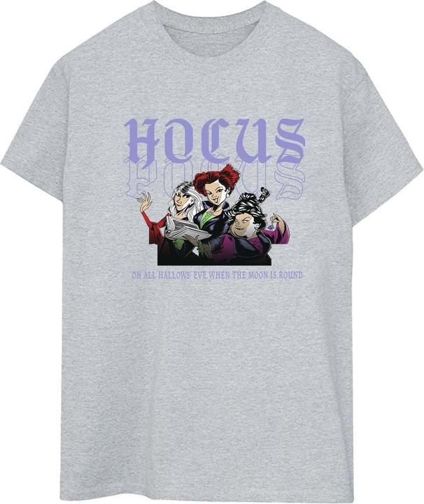 Actual product image Disney Womens/Ladies Hocus Pocus Hallows Eve Cotton Boyfriend T-Shirt (S)