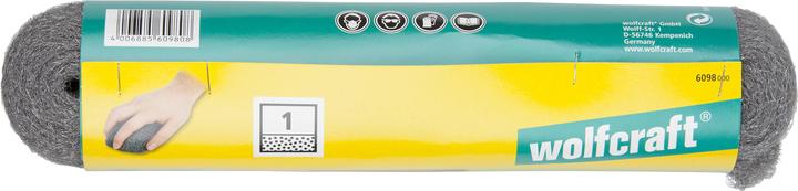 Image du produit wolfcraft wolfcraft 1 Stahlwolle Körnung 1, 200g