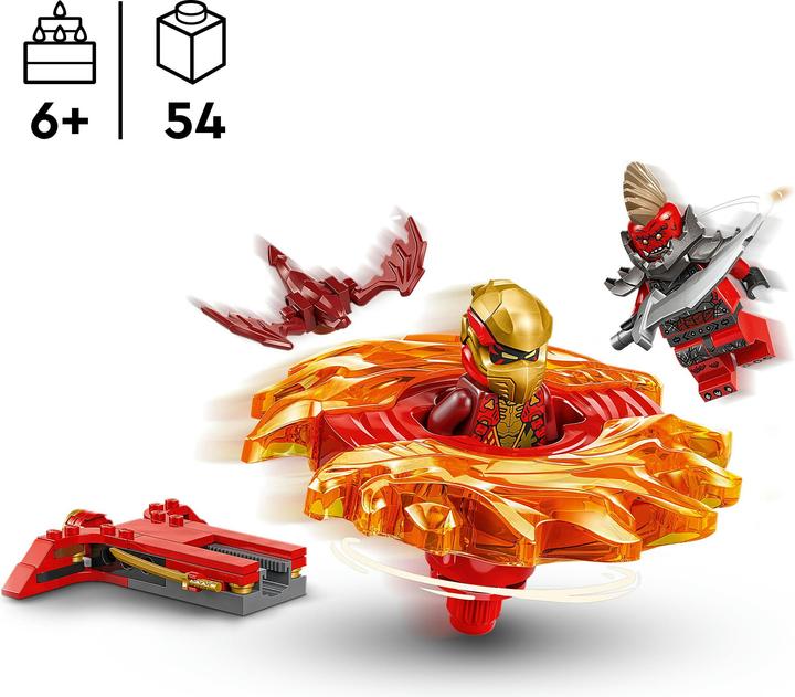Actual product image LEGO Kais Drachen-Spinjitzu-Spinner (71823, LEGO Ninjago)