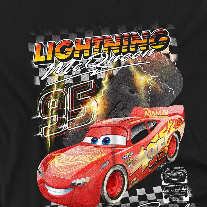 Actual product image Cars Childrens/Kids I Am Speed Lightning McQueen T-Shirt (152, 158)