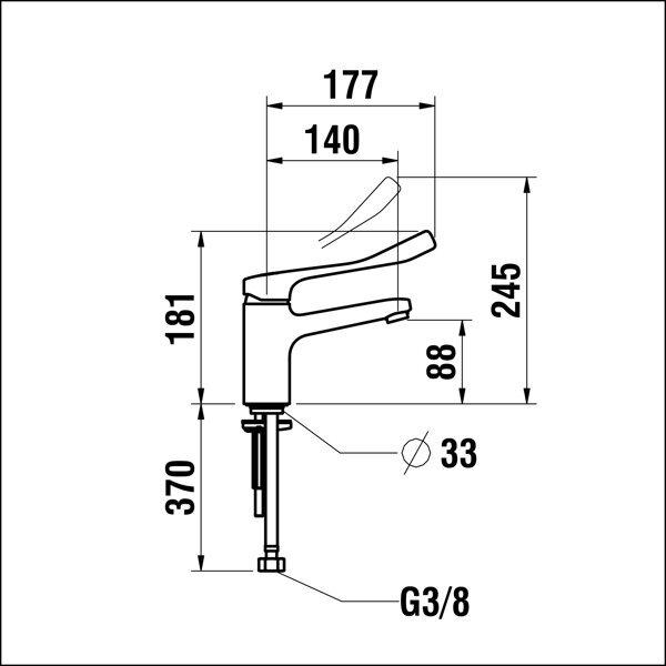 Produktbild Laufen HF500904100094