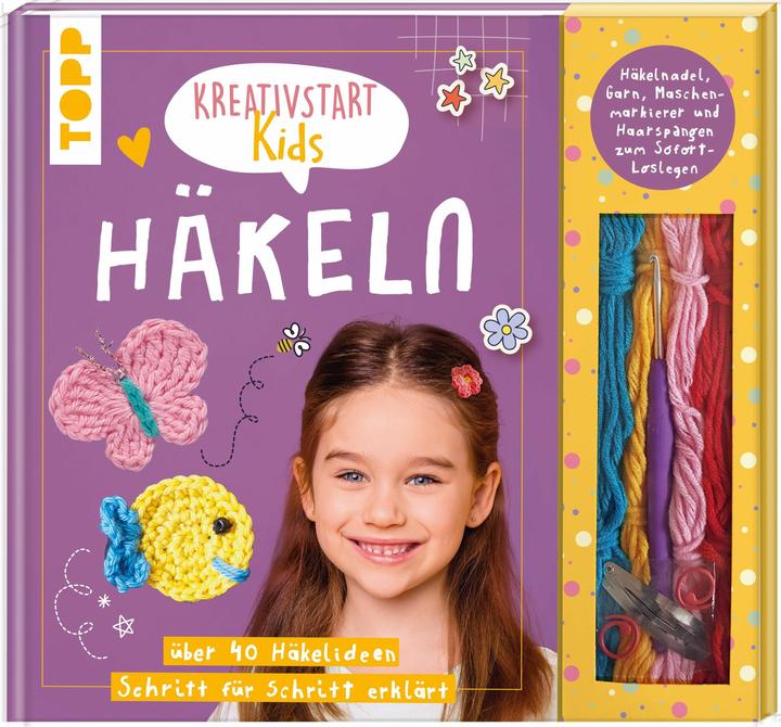 Actual product image Topp Bastelbuch Kreativstart Kids Häkeln