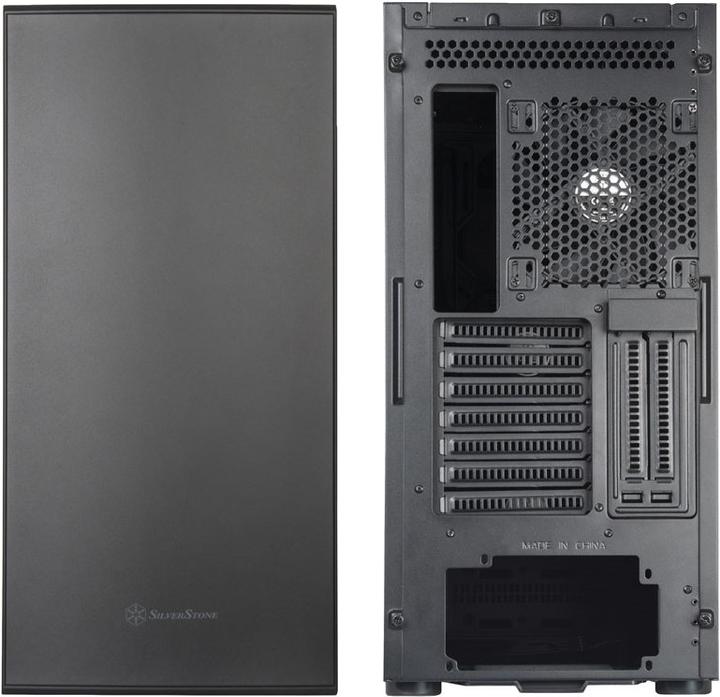 Image du produit Silverstone SST-SEQ1B SETA Q1 Tour midi (ATX, mATX, E-ATX, Mini-ATX, SSI EEB)