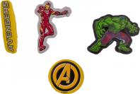 Actual product image Magni Avengers eraser 4 pieces