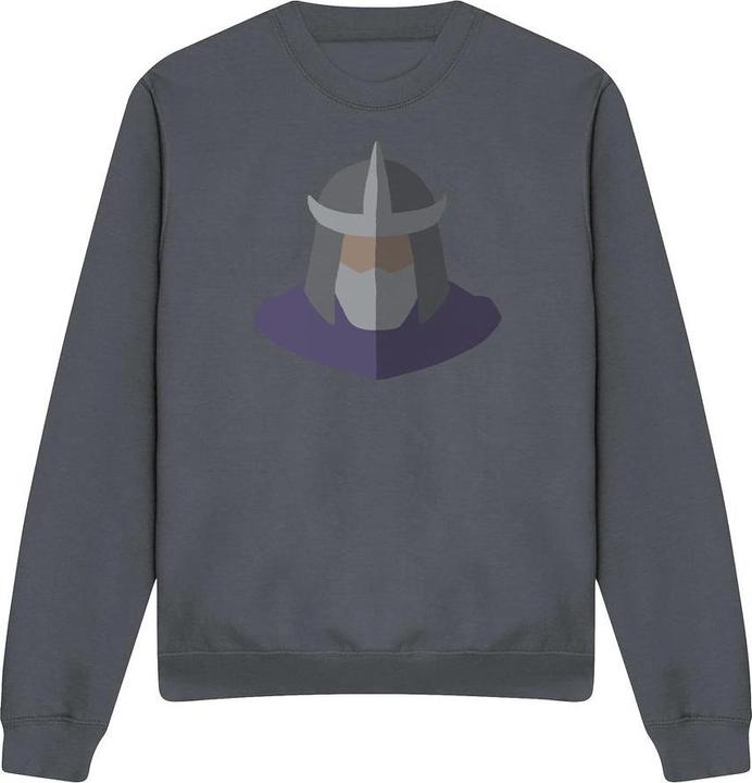 Actual product image Teenage Mutant NT Unisex Adult Shredder Face Sweatshirt (XXL)