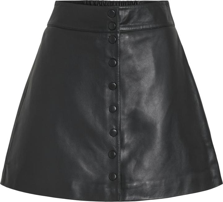 Produktbild Vila High Waist Lederminirock (38)