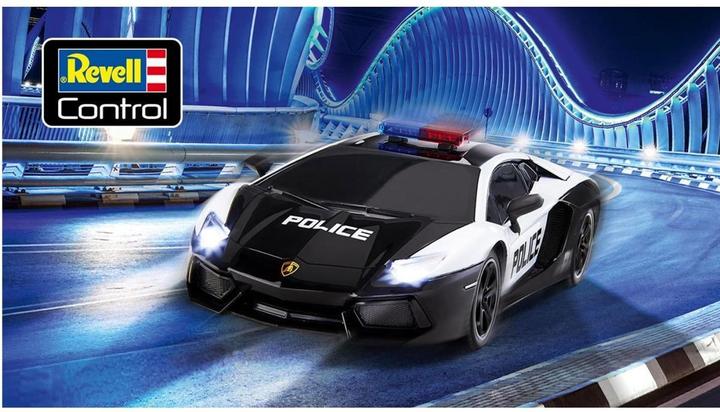 Actual product image Revell RC Lamborghini Aventador Police