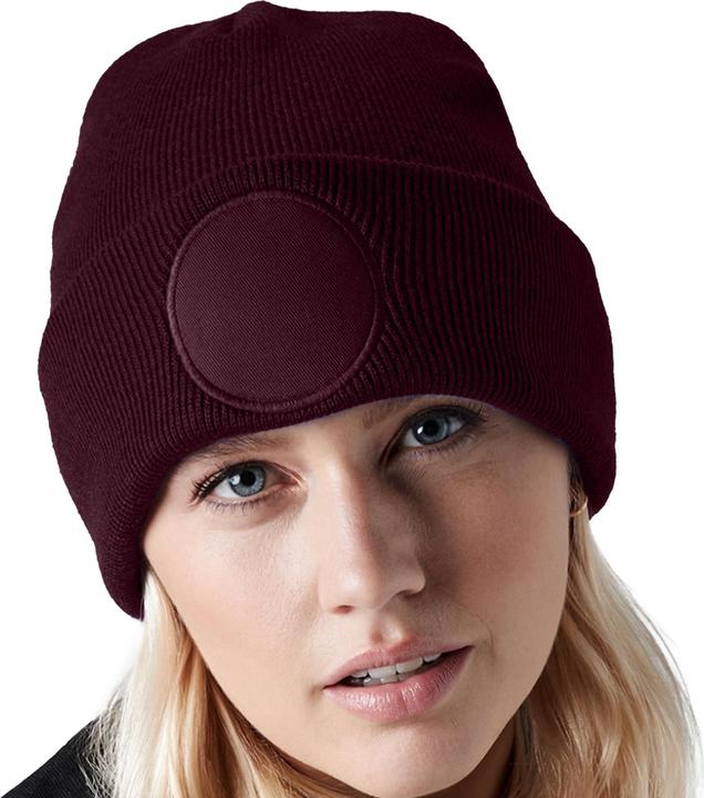 Immagine prodotto Beechfield Berretto Con Risvolto E Toppa Circolare Unisex