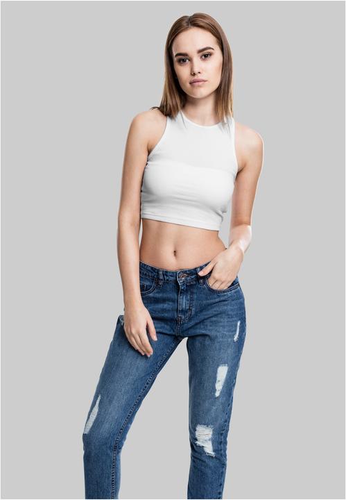 Actual product image Urban Classics Ladies Cropped Rib Top (XS)