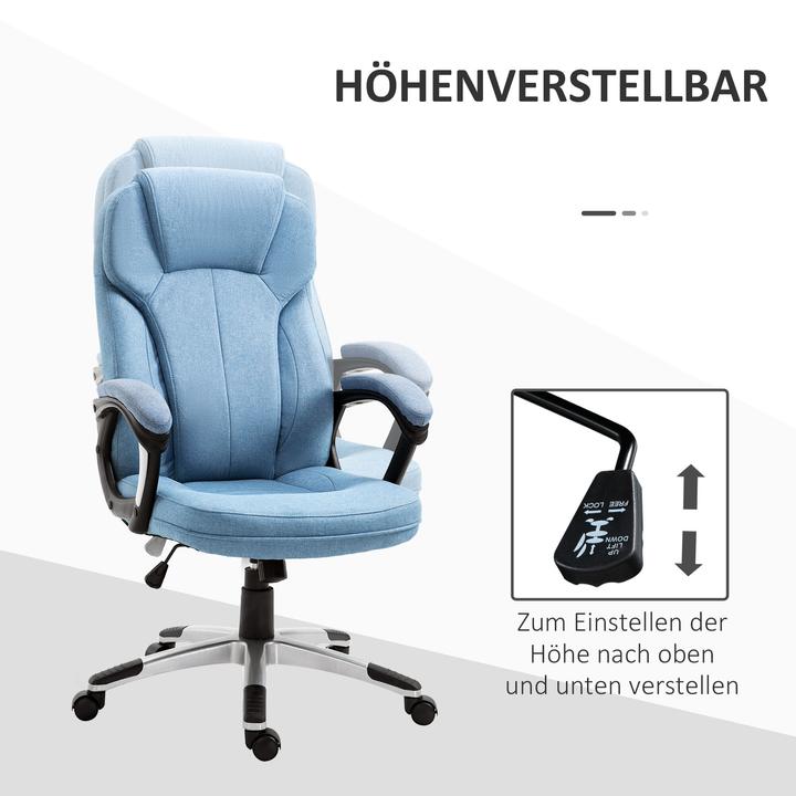 Produktbild Vinsetto Bürostuhl mit Wippfunktion