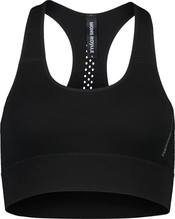 Actual product image Mons Royale Women's Stratos Merino Shift Sports Bra (XL)