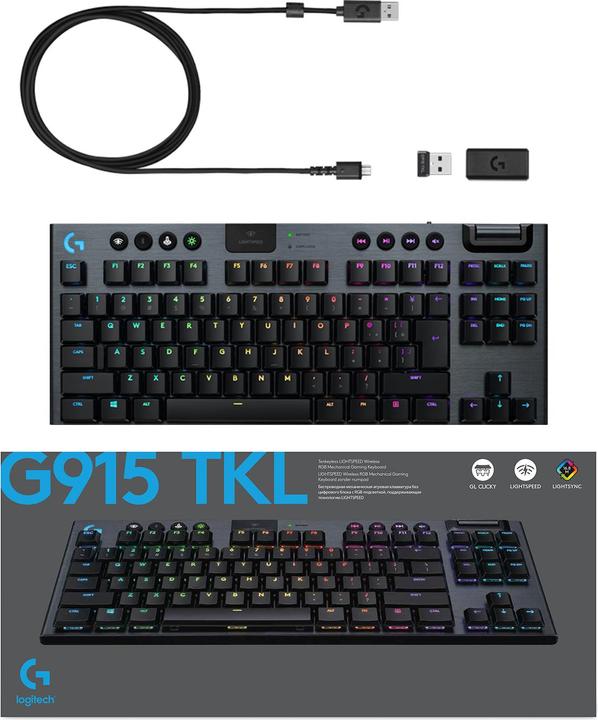 Produktbild Logitech G915 Lightspeed (US, Kabellos)