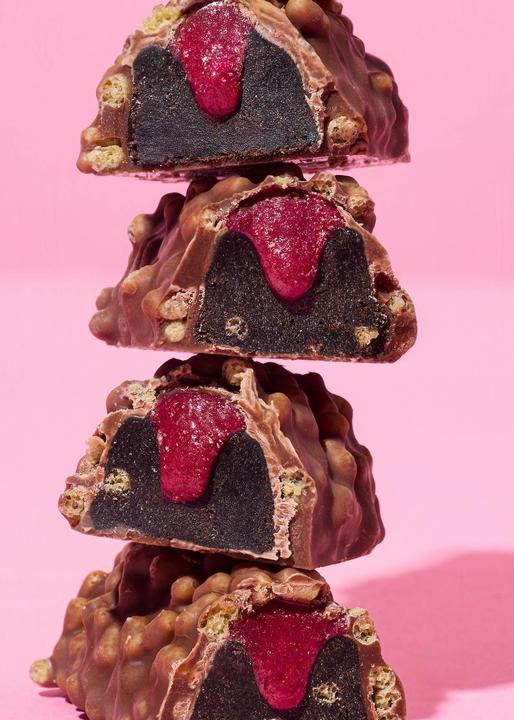 Produktbild KoRo Protein Bar Deluxe Vegan Raspberry Choc (Himbeer, 1 Stk., 660 g)