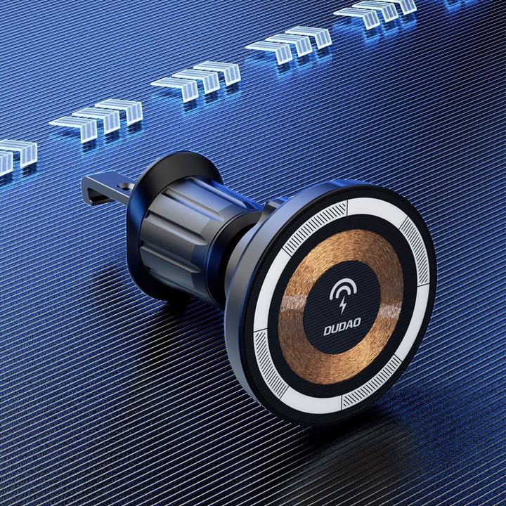 Actual product image Dudao F12MAX 15W Wireless Charger and Car holder