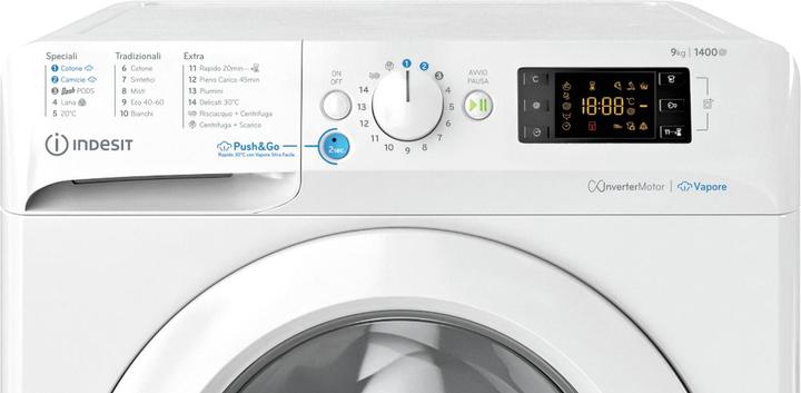 Image du produit Indesit BWE 91497X WV IT (9 kg, Gauche)