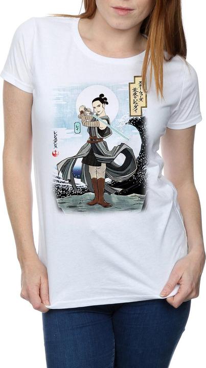 Immagine prodotto Star Wars The Last Jedi Japanese Rey Maglietta Donna (L)