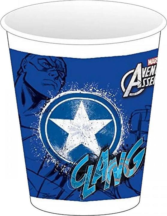 Produktbild Marvel Plastik Captain America 200ml Partybecher (8er Pack) (8 x)