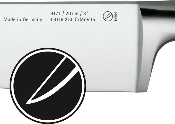 Produktbild WMF Santokumesser SPITZENKLASSE PLUS Schwarz (18 cm)