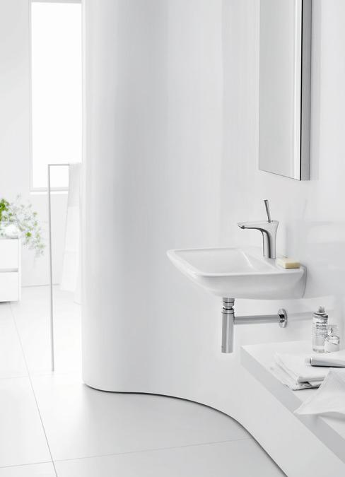 Produktbild hansgrohe HG EH-WT-MI 100 PURA VIDA DN 15, für Handwaschbecken chrom