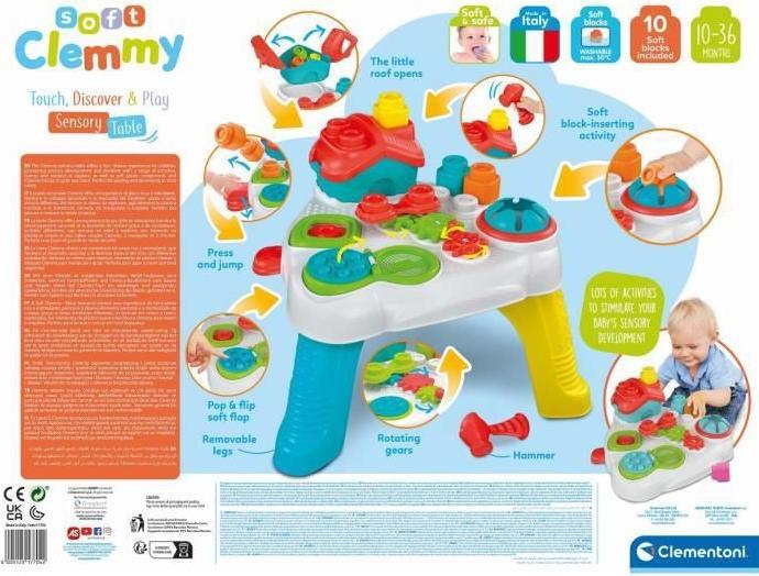 Immagine prodotto Clementoni Tavolo da gioco sensoriale Clemmy