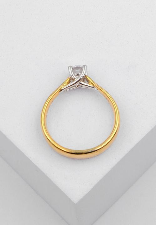 Actual product image Muau Solitaire (54, 750/18 K Gold)